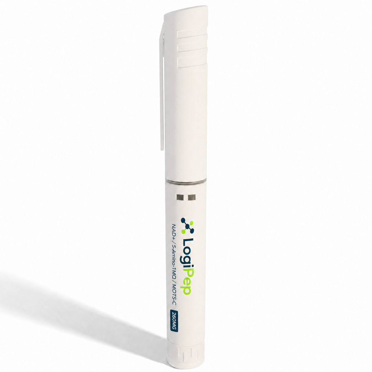 LogiPep MQ-NAD-C (NAD+ / 5-Amino-1MQ / MOTS-C) Pre-Mixed Pen Combo | 200 / 50 / 10mg