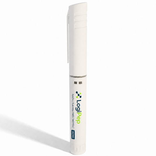 LogiPep MQ-NAD-C (NAD+ / 5-Amino-1MQ / MOTS-C) Pre-Mixed Pen Combo | 200 / 50 / 10mg