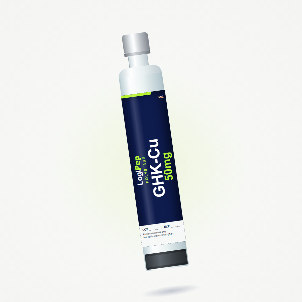 LogiPep GHK-Cu PolyStase Refill Cartridge 3ml 50mg